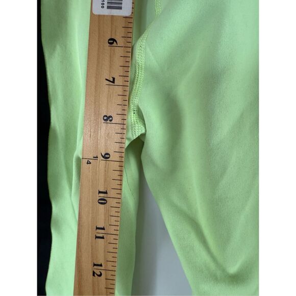 Lululemon Wunder Under Crop *Bonded Stripe Black / Faded Zap / Black 6 - Picture 8 of 10